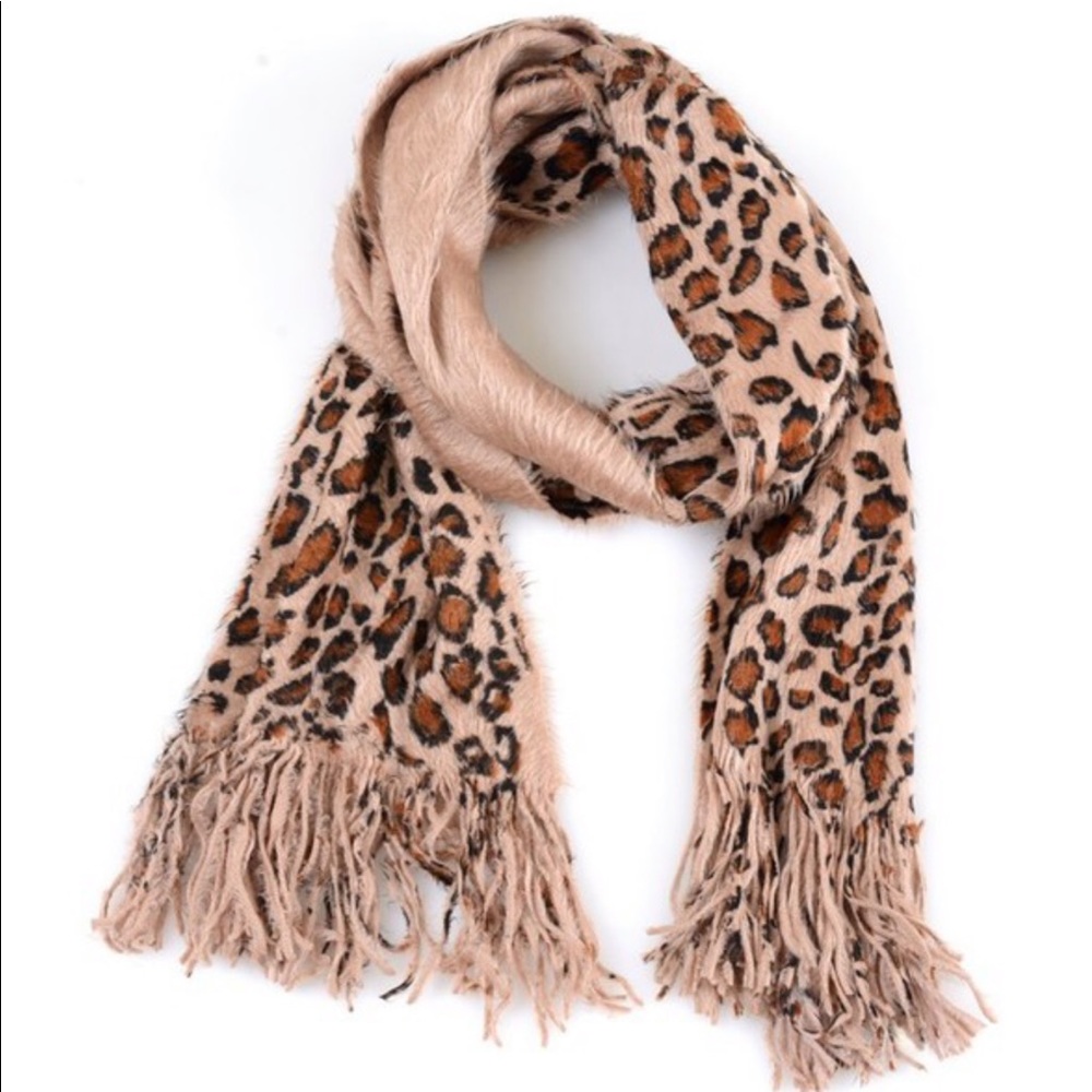 cheetah print scarf